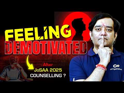 JoSAA 2025 Shock? Didn’t Get a Good College? Watch THIS Before You Decide!