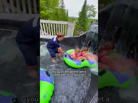 I scream You scream We all scream from the Black River! 💦 at Water Safari, Old Forge, NY #waterparks