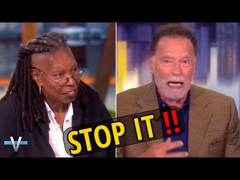 Arnold Schwarzenegger joking on The View | DUB
