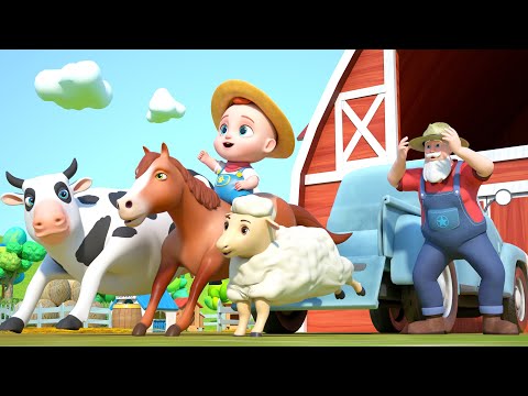 Old MacDonald Had a Farm | Old MacDonald Song | Boo Kids Song & Nursery Rhymes