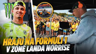 Hrál jsem na FORMULI 1 V ZÓNĚ LANDA NORRISE! | Silverstone