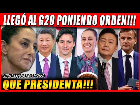 LUNESAZO!!! LA PRESIDENTA LLEGÓ PONIENDO ORDEN A BRASIL EN EL G20 ALITO MORENO HACE BERRINCHE