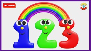 123 Numbers | Counting | Learn To Count | Kids Song | Toddler Videos | Number Names | Preschool