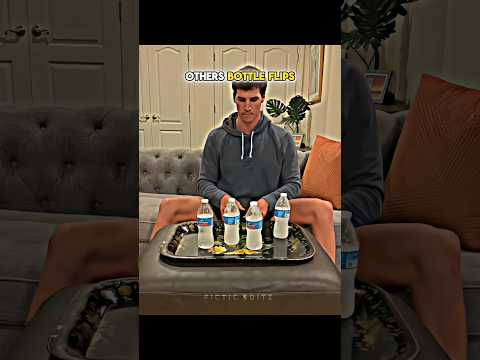 Others bottle flips But this guy 🔥#shorts #trending #viralshorts