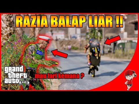 GTA V MOD INDONESIA (35) - RAZIA BALAP LIAR DAPAT KENDARAAN BANYAK wkwkwk