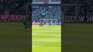 #werderbremen vs. #fcaugsburg - #werder spielt die ersten 15-20 Minuten gut auf!💚🤍#subscribe