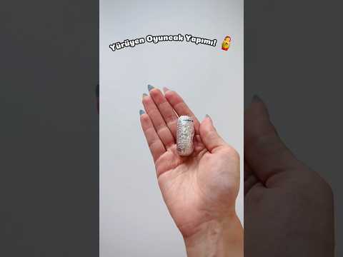 Alüminyum Folyodan Hareketli Oyuncak! 💡🍒 #diy #jumpingbean