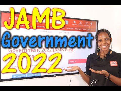 JAMB CBT Government 2022 Past Questions 1 - 20