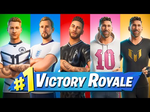 FOOTBALLER ALÉATOIRE CHALLENGE sur FORTNITE ! ⚽