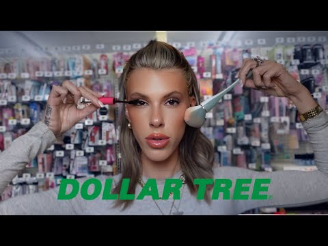 Full face of Dollar Tree Makeup and girl I'm SHOOK..
