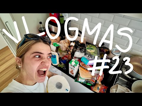 HACIENDO COMPRAS NAVIDEÑAS DE ULTIMO MINUTO vlogmas #23