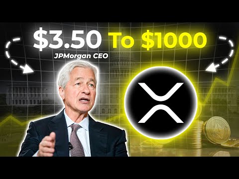 IF YOU HOLD ANY XRP WATCH THIS NOW! JP MORGAN CHASE CEO SAYS THE TIME IS NOW!