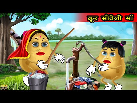 सौतेली माँ |आलू कचालू बेटा कहाँ गए थे, Aloo Kachaloo wala cartoon, aloo cartoon kahani |comedy video