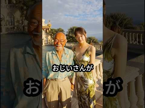 70歳のおじいさんが20歳の美女を落とせた訳とは？ #おもしろ #あるある  #年の差恋愛