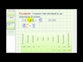 Converting Decimals to Fractions