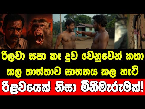 ආදරයට ඇති කරපු රිලාවා නිසා ඇති වූ මිනී මැරුම 🔪