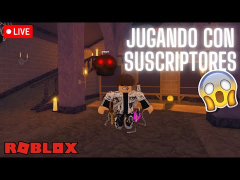 🔴ROBLOX EN DIRECTO CON SUSCRIPTORES! juega con maticabax 👀🙌