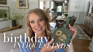 Come Antique Shopping with Me | Cozy Birthday Fun