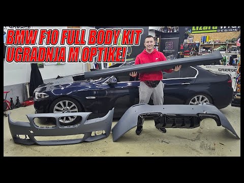 UKLOPILI SMO M OPTIKU NA BMW F10 - FULL BODY KIT SAMO 500 EURA?!