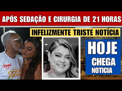 lNFELIZMENTE DIRETAMENTE DO HOSPITAL NOSSA AMADA CANTORA PRETA GIL, FAMÍLIA EMITE COMUNICADO