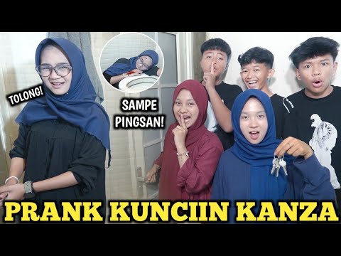 KUNCIIN KANZA DI KAMAR MANDI SAMPE PINGSAN