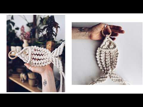 Tutorial Macrame Fish
