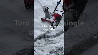 Toro powerclear snowblower 7 years later #snow #winter
