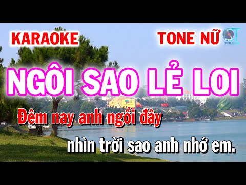 Karaoke Ngôi Sao Lẻ Loi Tone Nữ – Nhạc Trẻ 8x 9x – Làng Hoa