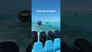 Life advice: Never look back, unless it’s on a Midnight. #midnightexpressboats