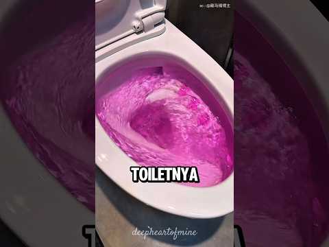 Toiletnya Bikin Pengen Nongkrong Terus! |#shorts #viralvideo #satisfyingvideo