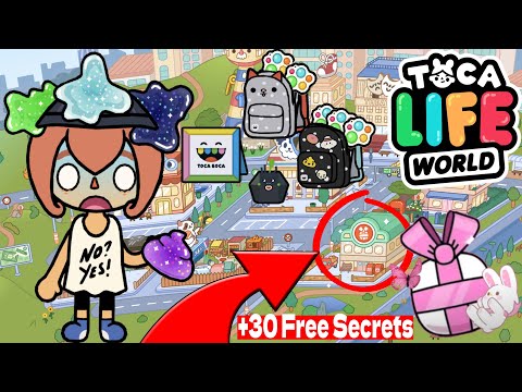 +30 БЕСПЛАТНЫХ СЕКРЕТОВ БОП СИТИ! TOCA BOCA FREE SECRETS 🤫😱 | TOCA LIFE WORLD 🌍