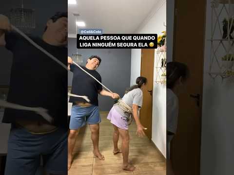 Nem o cachorro quis ficar 😅😂