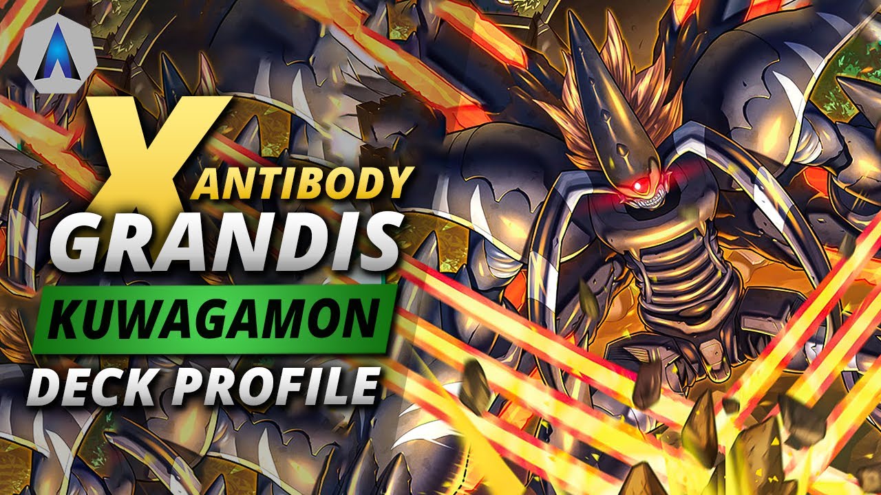 Digimon TCG! TOP TIER!!! GrandisKuwagamon Deck Profile & OTK Combos! (BT9 English Format)