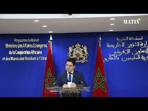 Video : Point de presse de Nasser Bourita, après la décision du Conseil de sécurité de l'ONU sur la prorogation du mandat de la Minurso
