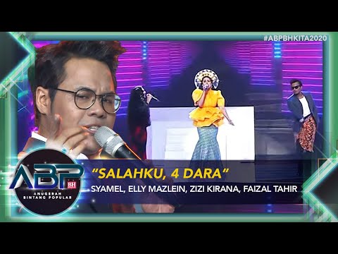 Syamel, Elly Mazlein, Zizi Kirana, Faizal Tahir - Salahku, 4 Dara | #ABPBHKITA2020