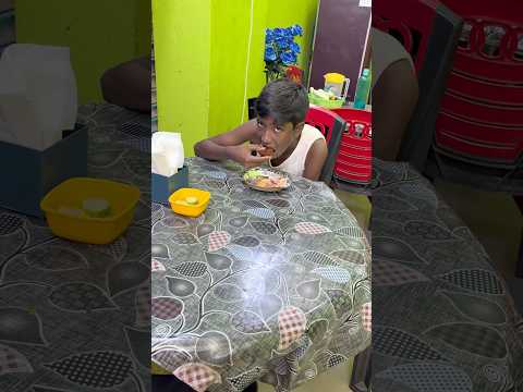 Poor Boy Eats Pokora Without Money ! 😳 Mini vlog #shorts