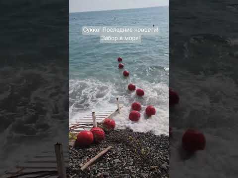 Сукко, забор в море! Последние новости!