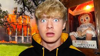 The Real Annabelle Doll is Missing?! | Sam and Colby React