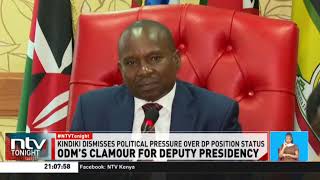 YouTube video thumbnail: ODM's Shifts About the Deputy President Position Raises Fresh Questions
