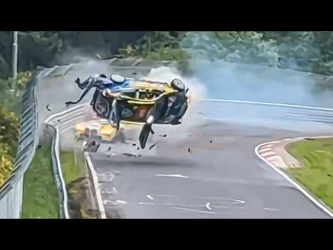 NÜRBURGRING CRASH & FAIL COMPILATION 2024 - Best of Crashes, Mistakes & Fails! Nordschleife 2024