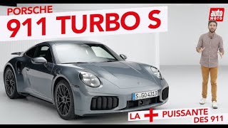 À bord de la nouvelle Porsche 911 Turbo S !