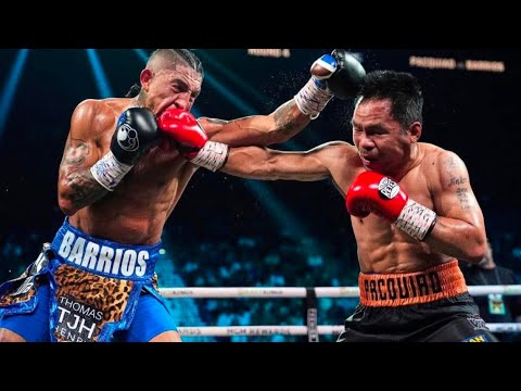 ROUND 2 KNOCKOUT SI BARRIOS! PACQUIAO VS BARRIOS FULL FIGHT