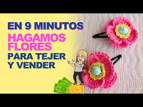 ¡Crea la Flor de Amapola Perfecta con Este Tutorial de Crochet!