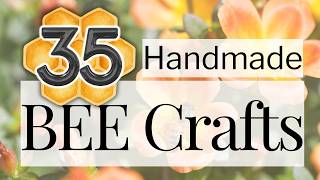 Bee Craft Ideas | Nature Inspired & Cottagecore Bee DIYs Compilation