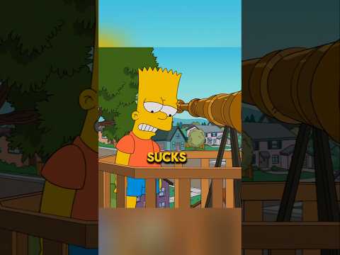 Marge built a treehouse for bart #shrots #simpsons