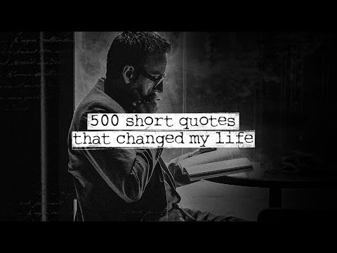 I've Read 50,000 Quotes and Picked The Top 500 Of Them