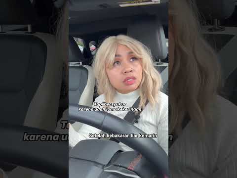 Orang California ketika hujan