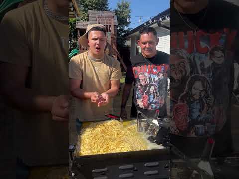 Quick & Easy Butter Noodles on the Flattop Griddle | Let’s Go!