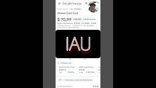 Aprenda a investir em Ouro pela Bolsa Americana! #bolsaamericana #ouro