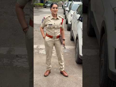 Anchor Sravanthi in Police Dress